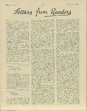 Letters from readers, January 1941 - Left