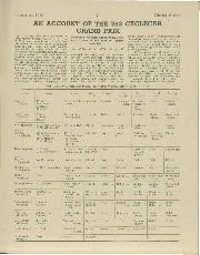 An account of the 1913 Cyclecar Grand Prix - Left
