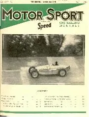 CONTENTS, January 1945 - Left