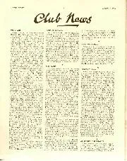 club news, January 1945 - Left