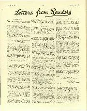 Letters from Readers, January 1947 - Left