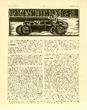 Rumblings, January 1948 - Left