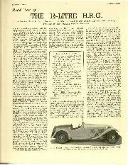 Road Test of the 1 1/2-Litre H.R.G. - Left