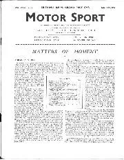 Matters of Moment, January 1950 - Left