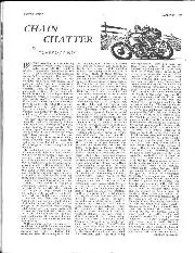 Chain Chatter, January 1950 - Left