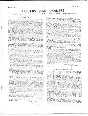 Letters from Readers, January 1953 - Left