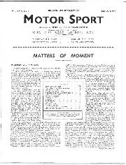 Matters of moment, January 1953 - Left