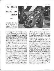 The trend in racing car design - Left
