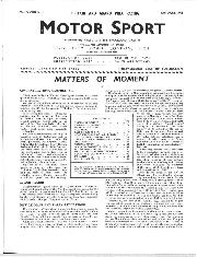 Matters of moment, January 1956 - Left