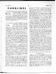 Rumblings, January 1958 - Left