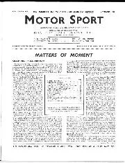Matters of Moment, January 1958 - Left