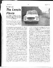 On Test with The Lancia Flavia - Left