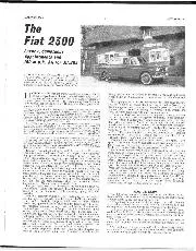 The Fiat 2300 - Left
