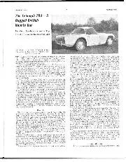 The Triumph TR4—a rugged British sports car - Left