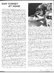 Dan Gurney at home - Left