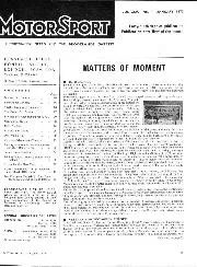 Matters of moment, January 1973 - Left