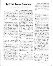 Letters from Readers, January 1973 - Left
