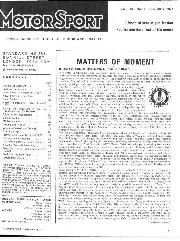 Matters of moment, January 1977 - Left
