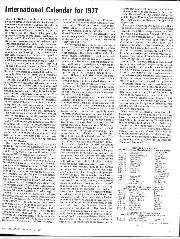 International Calendar for 1977 - Left
