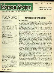 Matters of moment, January 1983 - Left