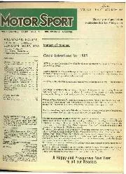 Matters of Moment, January 1985 - Left