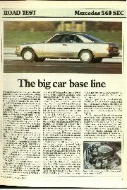 The big car base line - Left