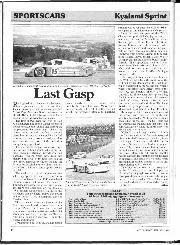 Sportscars: Kyalami sprint - Left