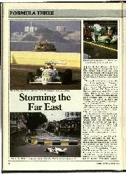 Formula Three: Martin Donnelly wins 1987 Macau Grand Prix - Left