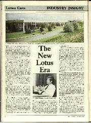 Industry insight: Lotus cars - Left