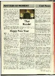 Club news, January 1988 - Left