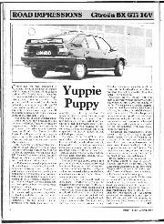 Road impressions: Citroen BX GTi 16v - Left