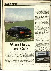 Road tests:Isuzu Piazza turbo - Left