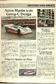 Aston Martin tests Group C Design - Left