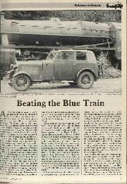Beating the blue train - Left