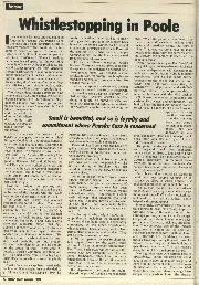 Whistlestopping in Poole - Left