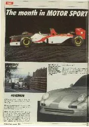 The month in Motor Sport - Left
