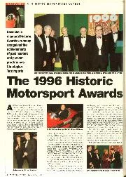 The 1996 Historic Motorsport Awards - Left