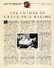 The future of Grand Prix Racing - Left