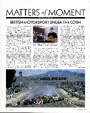 British Motorsport under the cosh - Left