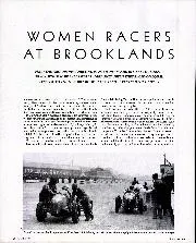 Women racers at Brooklands - Left
