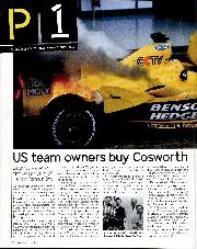 US team owners buy Cosworth - Left