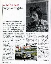 In the hot seat - Tony Southgate - Left