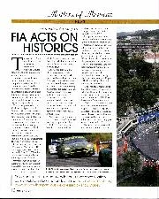 FIA acts on historics - Left