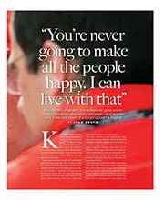 “You’re never going to make all the people happy. I can live with that” - Left