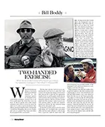 Two-handed exercise - Left