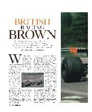 Hexagon and John Watson: British Racing Brown - Left