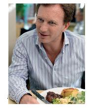 Lunch with... Christian Horner - Left
