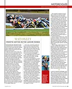 Frantic antics in the junior ranks - Left