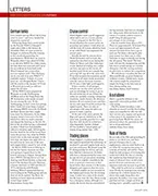 Readers' letters, January 2015, January 2015 - Left