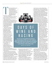 Days of wine and racing - Left